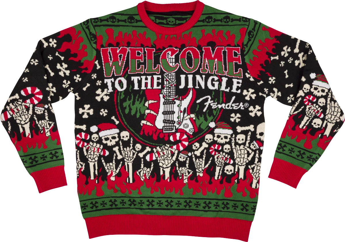 Fender Sweater 2024 Ugly Christmas Sweater M